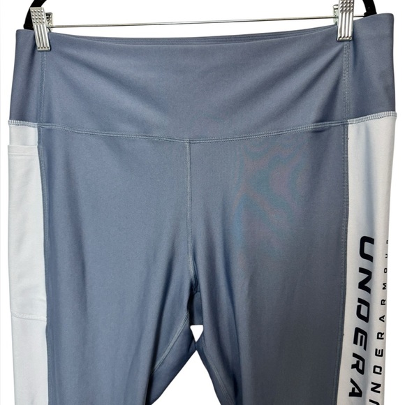 Under Armour HeatGear Ankle Leggings Blue - Picture 5 of 11